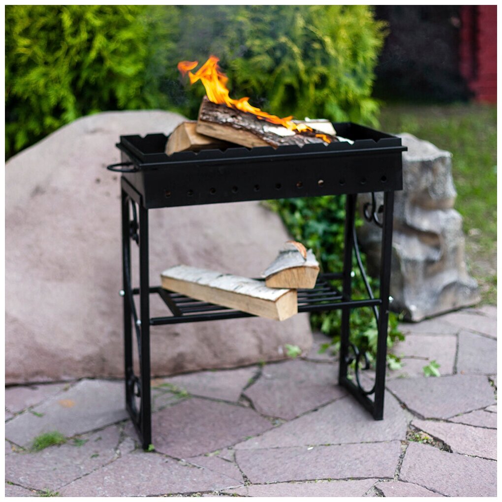 Grill-BBQ Мангал для дачи 861-40R - фотография № 8