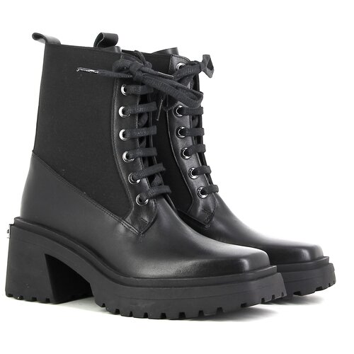 Ботинки женские *, Pixy, размер 39, черный, натуральная кожа