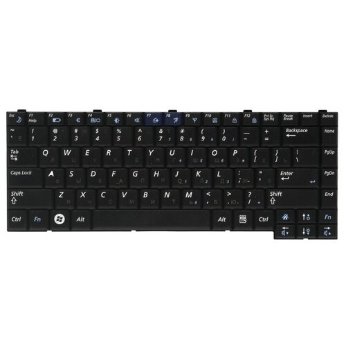 Клавиатура для ноутбуков Samsung Q308 Q310 RU Black 1020₽