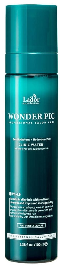 Мист для укрепления и защиты волос Lador Wonder Pic Clinic Water PH 4.9 100 мл