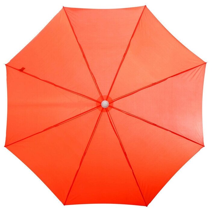 Зонт пляжный Классика, d-150 cм, h-170 см, цвет - фотография № 2