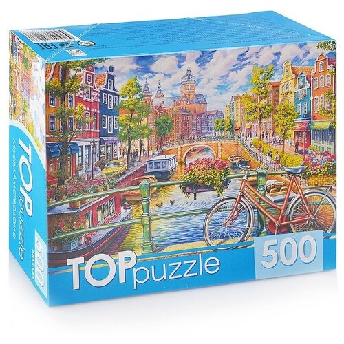 TOPpuzzle. Пазлы 500 элементов. ХТП500-4223 мосты амстердама