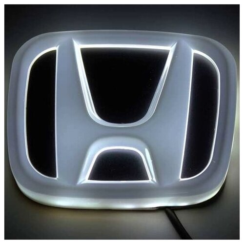 4D логотип Honda (Белый 9.8 х 8)