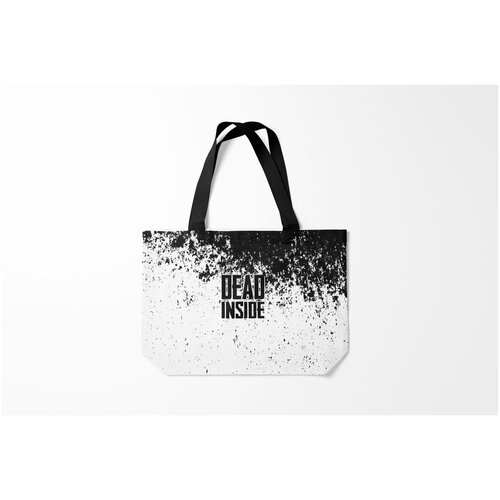 фото Сумка-шоппер / 46х35 см / тренды / dead inside burnettie