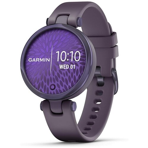 умные часы garmin lily безель цвета полночная орхидея корпус темная орхидея и силиконовый ремешок Умные часы Garmin Lily безель цвета полночная орхидея, корпус темная орхидея и силиконовый ремешок