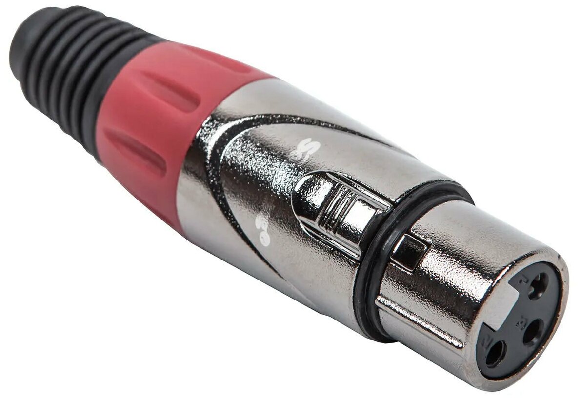 Разъем на микрофонный кабель XLR 3 контакта мама Soundking CX3F001