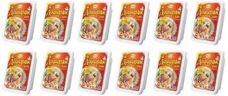 Doshirak Лапша быстрого приготовления со вкусом говядина, 12 шт, 90 г