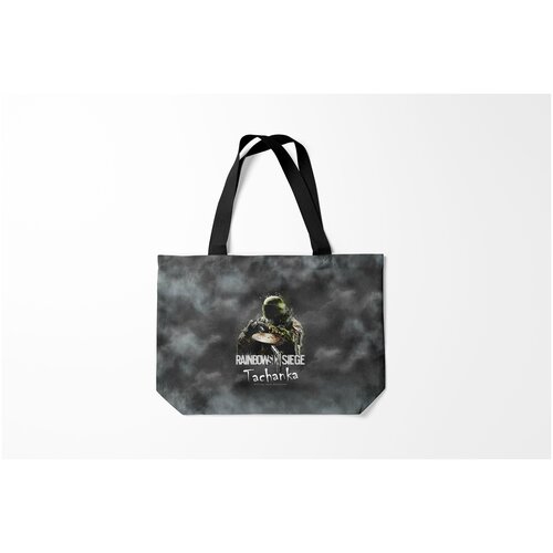 фото Сумка-шоппер / 46х35 см / геймерам / rainbow six siege tachanka burnettie