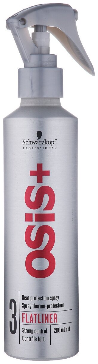 Schwarzkopf Professional OSiS+ Термозащитный спрей для волос Flatliner 200 мл