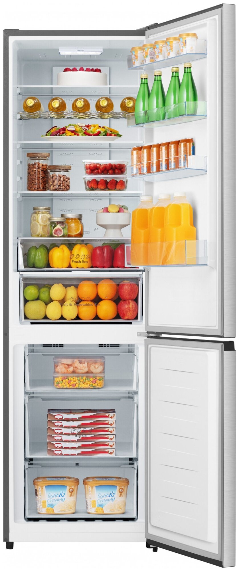 Холодильник HISENSE RB440N4BC1, серебристый - фотография № 5
