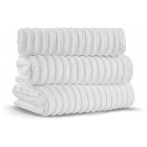 Полотенце Terry Striped Casual Avenue white (белый) 50x90