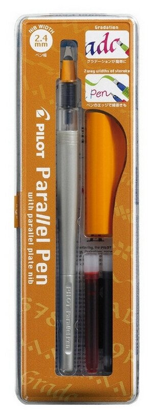 Ручка перьевая для каллиграфии Pilot Parallel Pen 2.4 мм