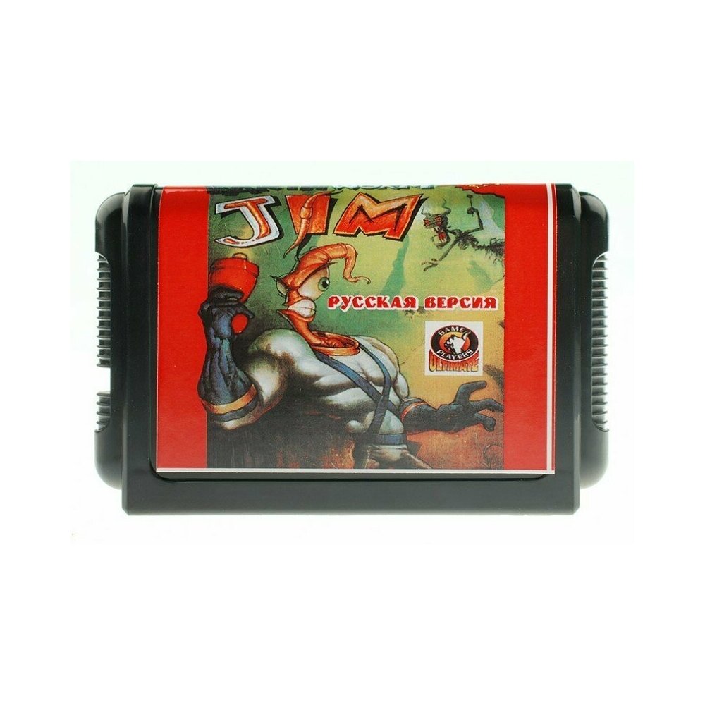 Картридж для приставок 16 bit Earthworm Jim