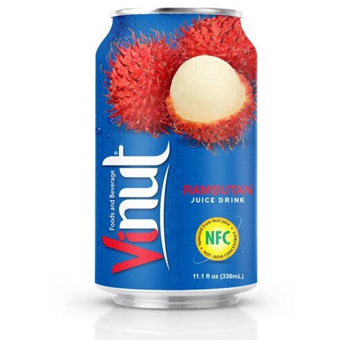 Напиток VINUT со вкусом рамбутана 0.33л Упаковка 24 шт