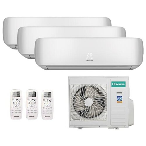 Сплит-система Hisense AMS-09UR4SVETG67 x3 / AMW3-24U4SZD белый