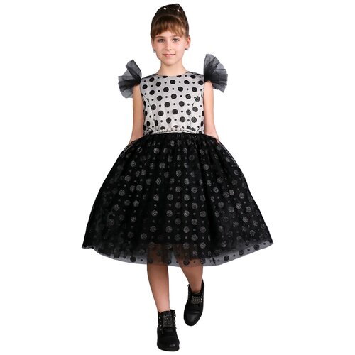 Платье для девочки Khmeleva KHM-202196-BLWH размер 128