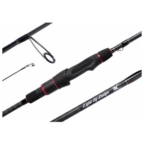 фото Удилище спиннинговое maximus black widow -x light jig 22m 2,2m 8-28g