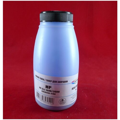 BW HCOL-015C-80 тонер (HP 124A) голубой 80 гр (совместимый)