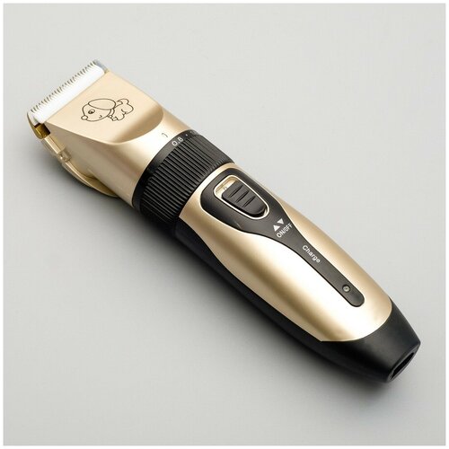 Машинка для стрижки аккумуляторная регулировка ножа USB-зарядка 390200₽