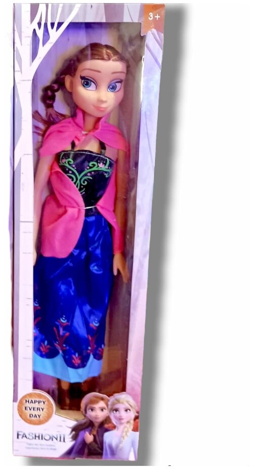 Кукла Анна из м/ф Холодное сердце 60 см
