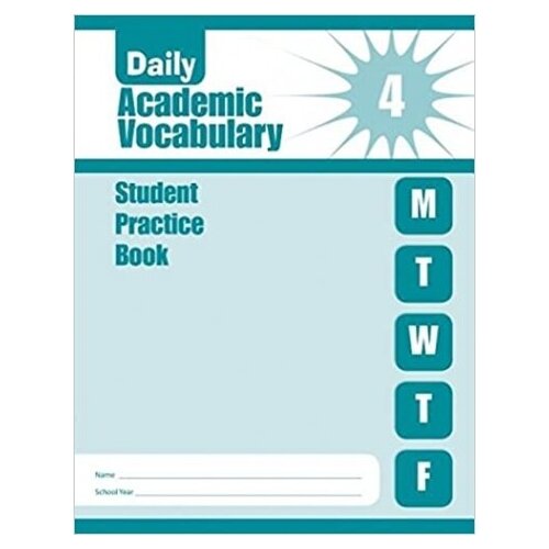 Daily Academic Vocabulary Grade 4 Student Workbook