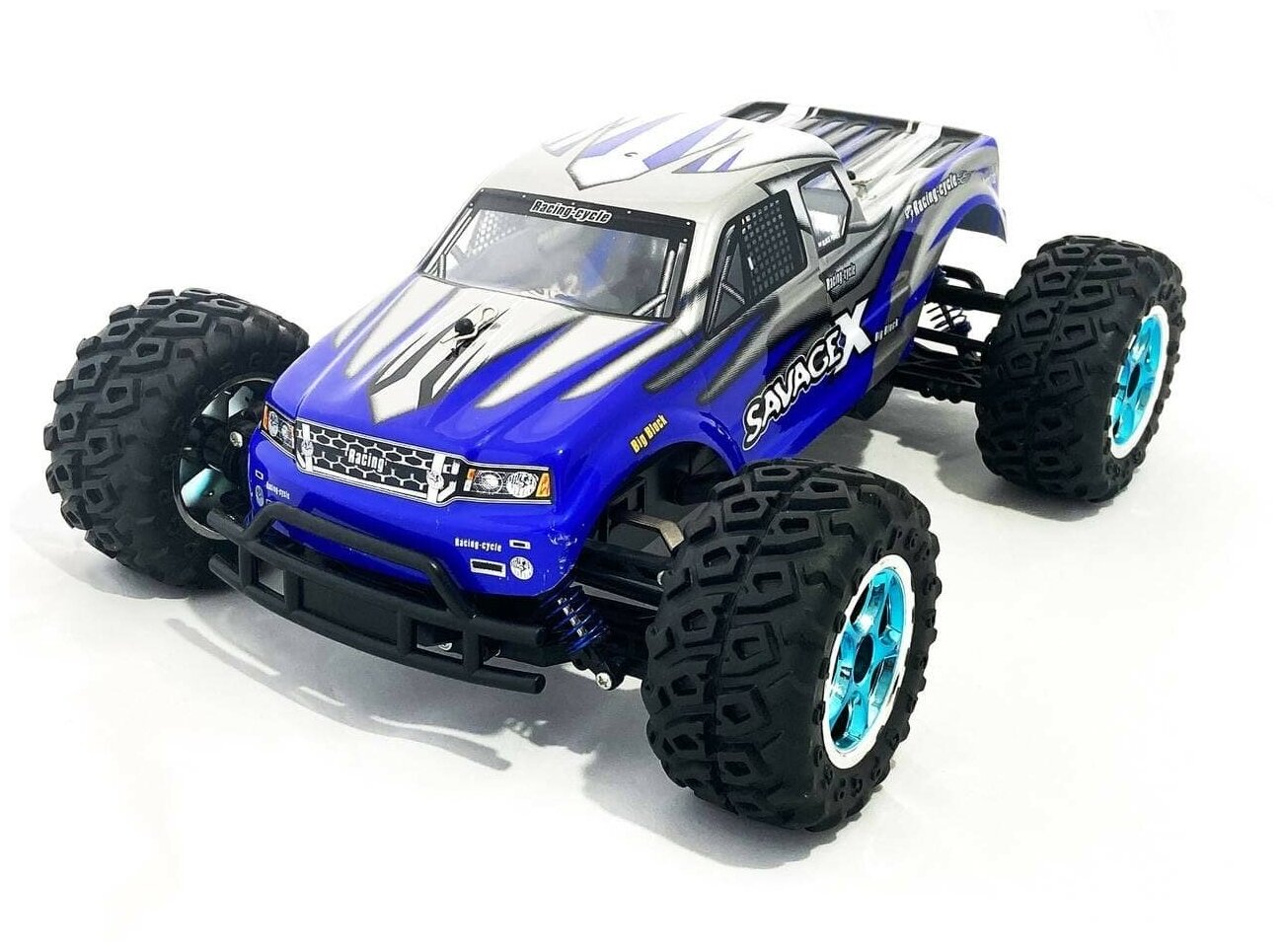 Радиоуправляемый джип 4WD 1:12 2.4G s830-blue