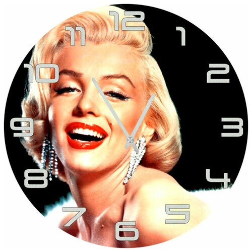 фото Svs настенные часы svs 4002469 игривая мерилин