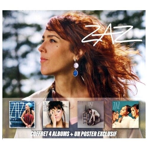 Zaz Coffret 4 ALBUMS, 4CD