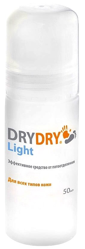 Средство Dry Dry (Драй Драй) от обильного потовыделения Light 50 мл Lexima AB - фото №6