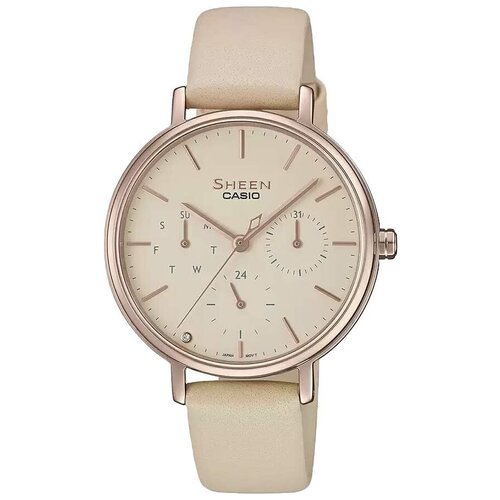 фото Часы женские casio sheen she-4541cgl-4audf