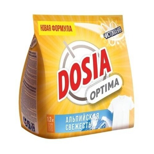 DOSIA Порошок для стирки Dosia Optima Альпийская Свежесть 1,2 кг