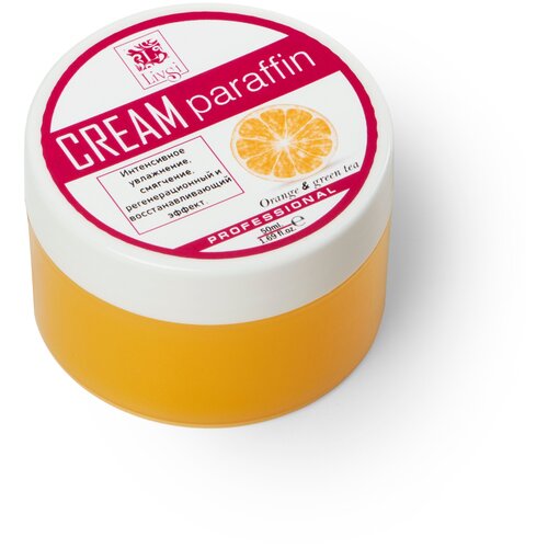 ФармКосметик / Livsi, Cream paraffin - крем парафин для рук и ног (Orange & Green tea), 50 мл