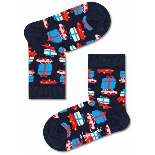 Носки Happy Socks размер 7-9Y, синий, мультиколор