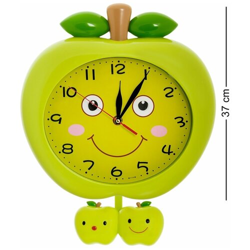 Часы настенные Зеленое яблочко