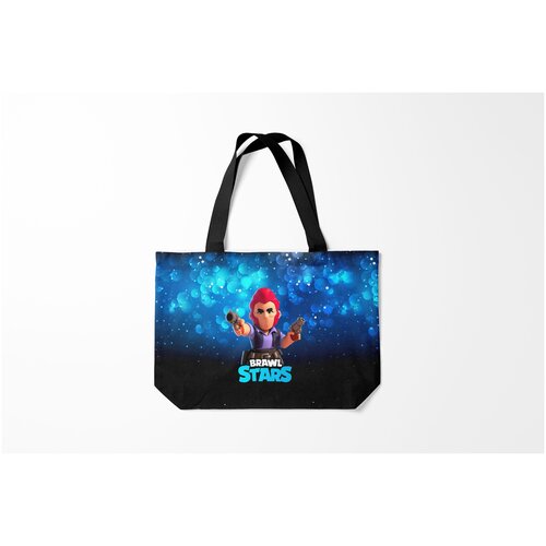 фото Сумка-шоппер / 46х35 см / геймерам / brawl stars colt кольт burnettie
