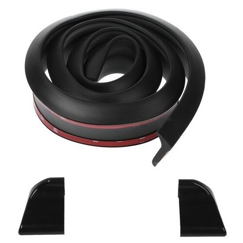 Спойлер для автомобиля, 4,5×150 см, универсальный, черный