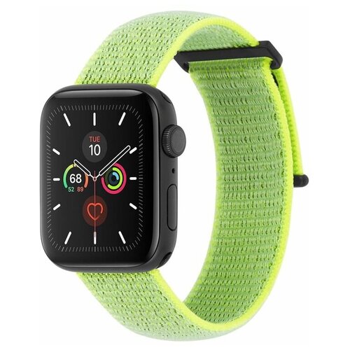 Ремешок Case-Mate Nylon Watch Band для Apple Watch 38/40 мм зелёный (Reflective Neon Green)