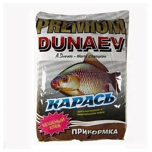 фото Прикормка dunaev-premium карась чеснок 1000гр