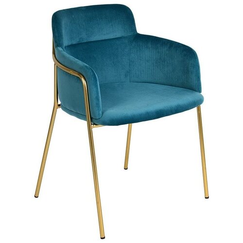 Кресло R-home Strike Aquamarin/Gold