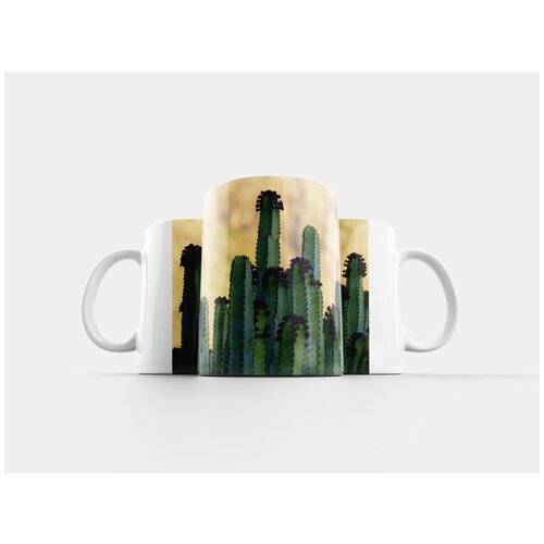 фото Кружка "канареечный молочай, завод, молочай канарский" 320 мл lotsprints