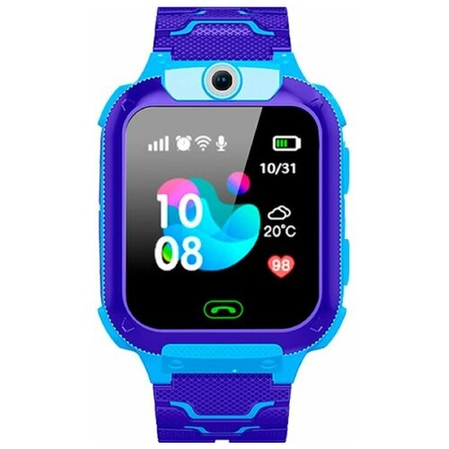 Детские смарт-часы RunGo K1 14 128x128 SIM 2G LBS камера видеозвонок SOS голубые 340900₽