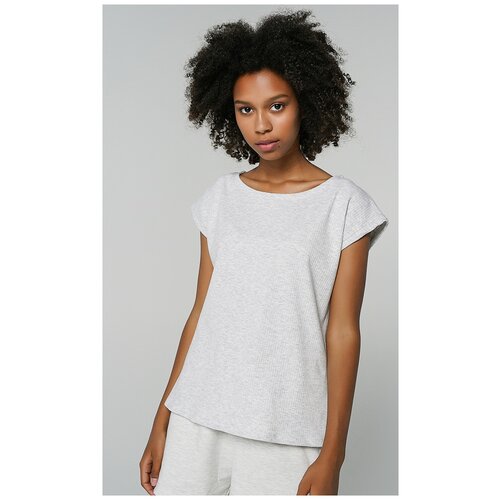 фото Футболка твое, размер s, светло-серый меланж