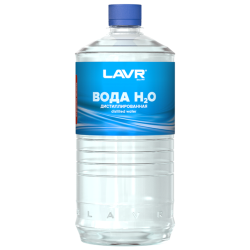 Дистиллированная вода Lavr Ln500 1 л пластиковая бутылка 1 шт.