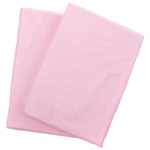 фото Forest kids простыня на резинке soft 120х60 см (2 шт.) розовый