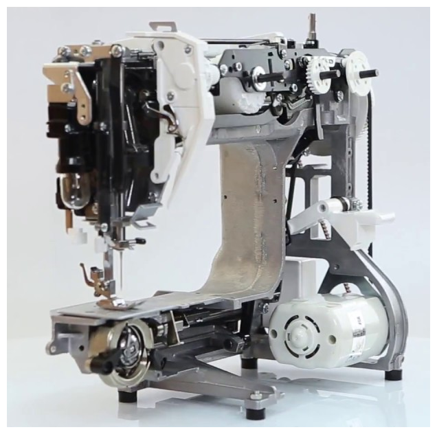 Швейная машина Janome Milla / с вертикальным челноком / петля автомат / для всех типов тканей / 25 операций / LED подсветка / автоматический нитевдеватель - фотография № 10