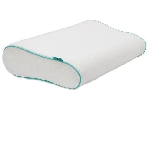 фото Анатомическая подушка ambesonne с подшейными валиками 60x40 см с эффектом памяти