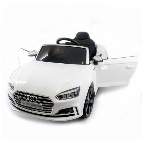 Купить Детский электромобиль Audi S5 Cabriolet LUXURY 2.4G - White - HL258-LUX-W, Harleybella, белый