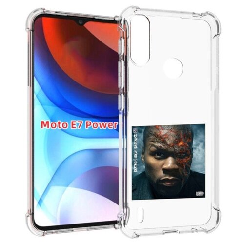 Чехол MyPads 50 Cent - Before I Self Destruct мужской для Motorola Moto E7 Power задняя-панель-накладка-бампер чехол mypads 50 cent before i self destruct мужской для ulefone power armor 14 14 pro задняя панель накладка бампер