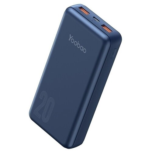 Внешний Power Bank Yoobao D20 20000 mAh Blue