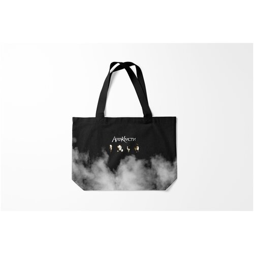 фото Сумка-шоппер / 46х35 см / рок / агата кристи группа burnettie